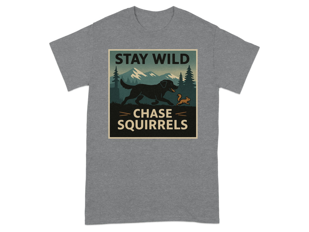 Stay Wild Black Lab t-shirt, view 3