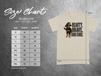 Gildan 5000 t-shirt size chart with measurements in inches.