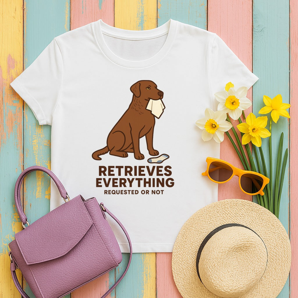 Chesapeake Retrieves Everything Tee in White