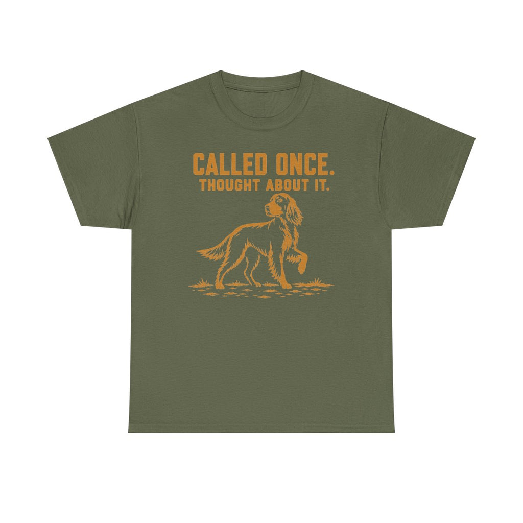Called Once Gordon Setter T-Shirt