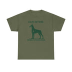 Calm Outside Doberman T-Shirt