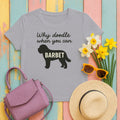 Why Doodle When You Can Barbet Tee in Athletic Heather