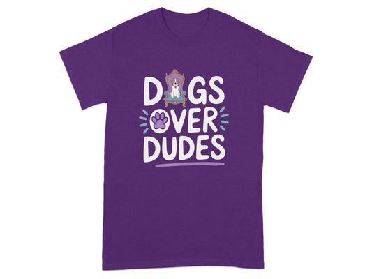 Creative Dogs Over Dudes Graphic T-Shirt product