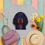 mig2 polygon-art-style-gordon-setter tee flat lay hero v8