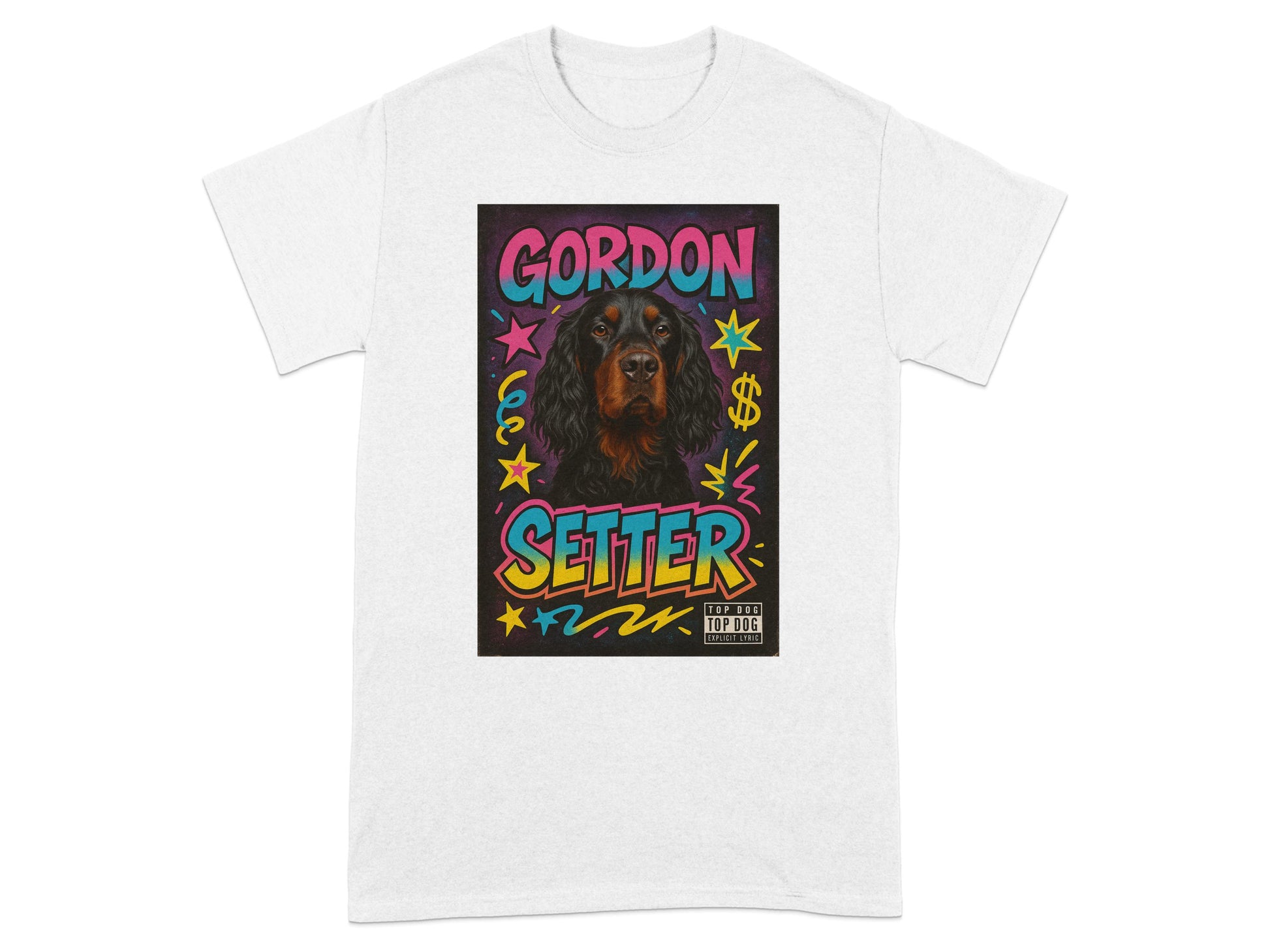 Colorful Gordon Setter Graphic Design Shirt product