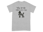 Why doodle when you can POODLE graphic t-shirt