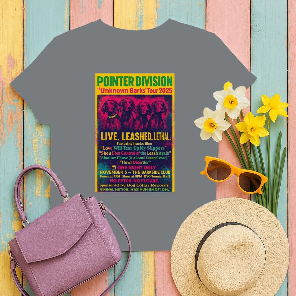 Pointer Division Live Leashed Lethal Tour 2025 Shirt