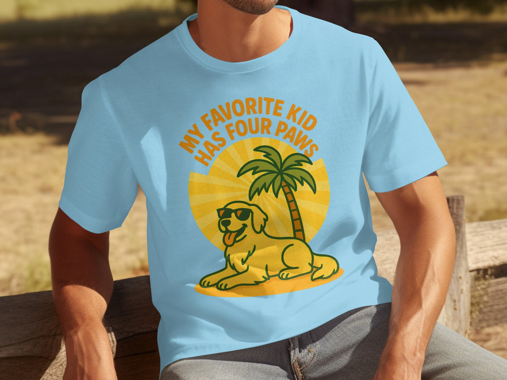 My Favorite Kid Has Four Paws Graphic Tee product type