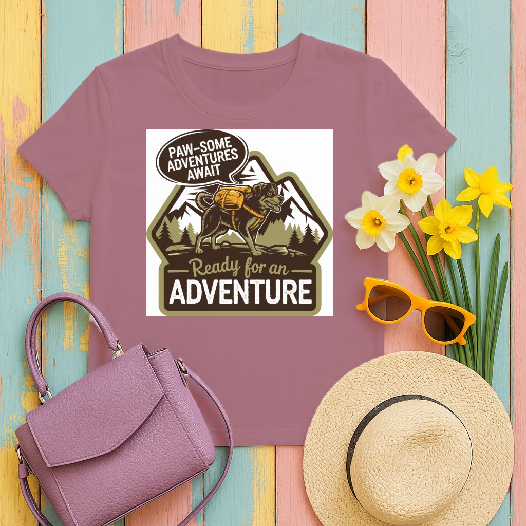 Ready For An Adventure Paw-Some Adventures T-shirt product type