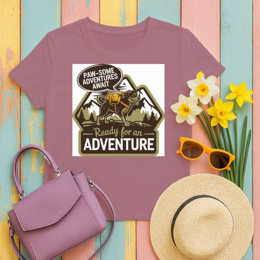Ready For An Adventure Paw-Some Adventures T-shirt product type