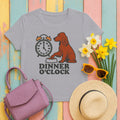 Irish Setter Dinner O'Clock T-shirt in Athletic Heather