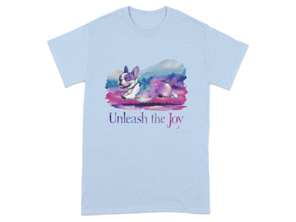 Unleash the Joy French Bulldog Art T-Shirt product