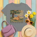Dog Days Golden Retriever T-Shirt in Grey