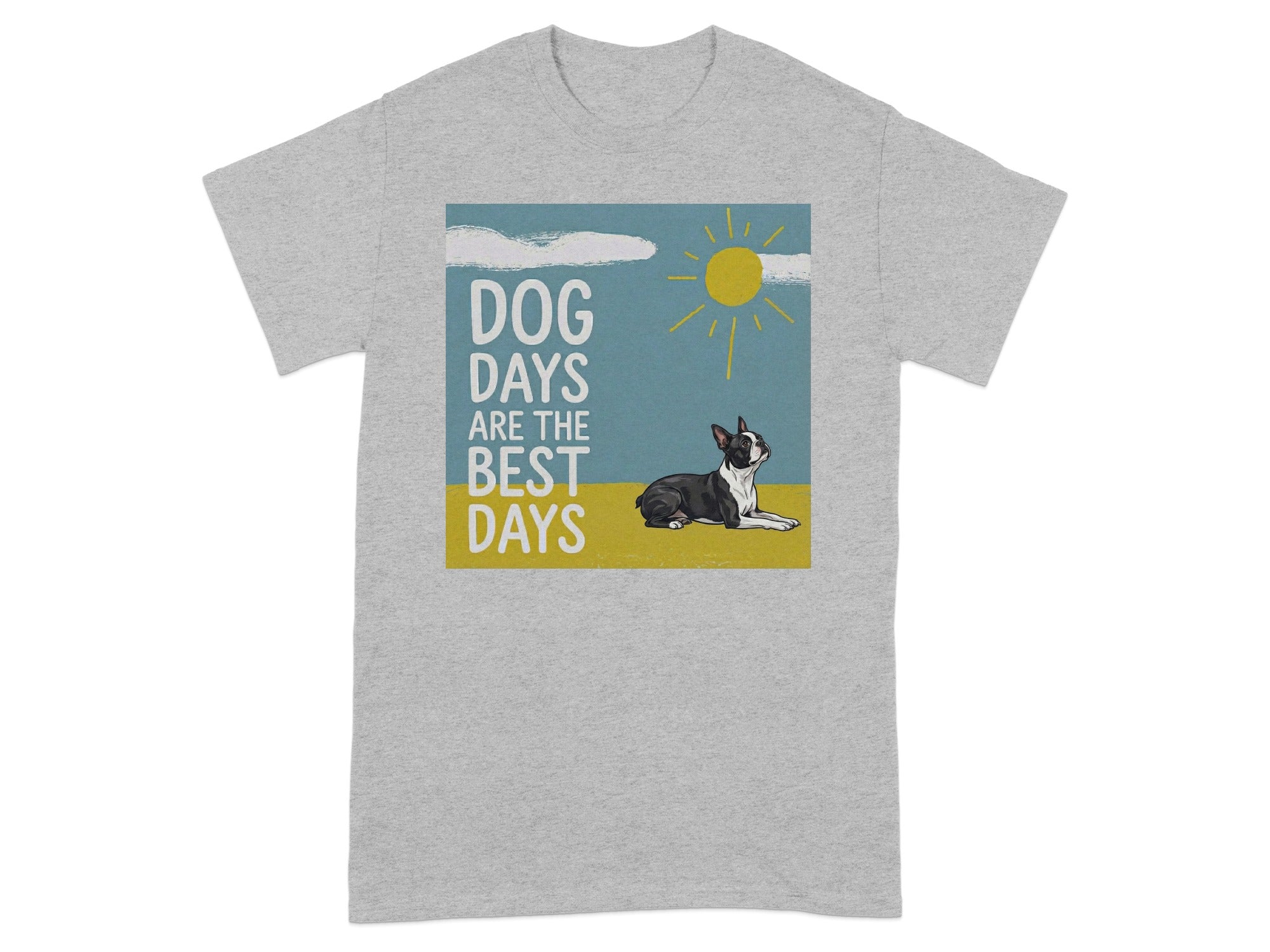 Dog Days Are The Best Days Graphic Tee