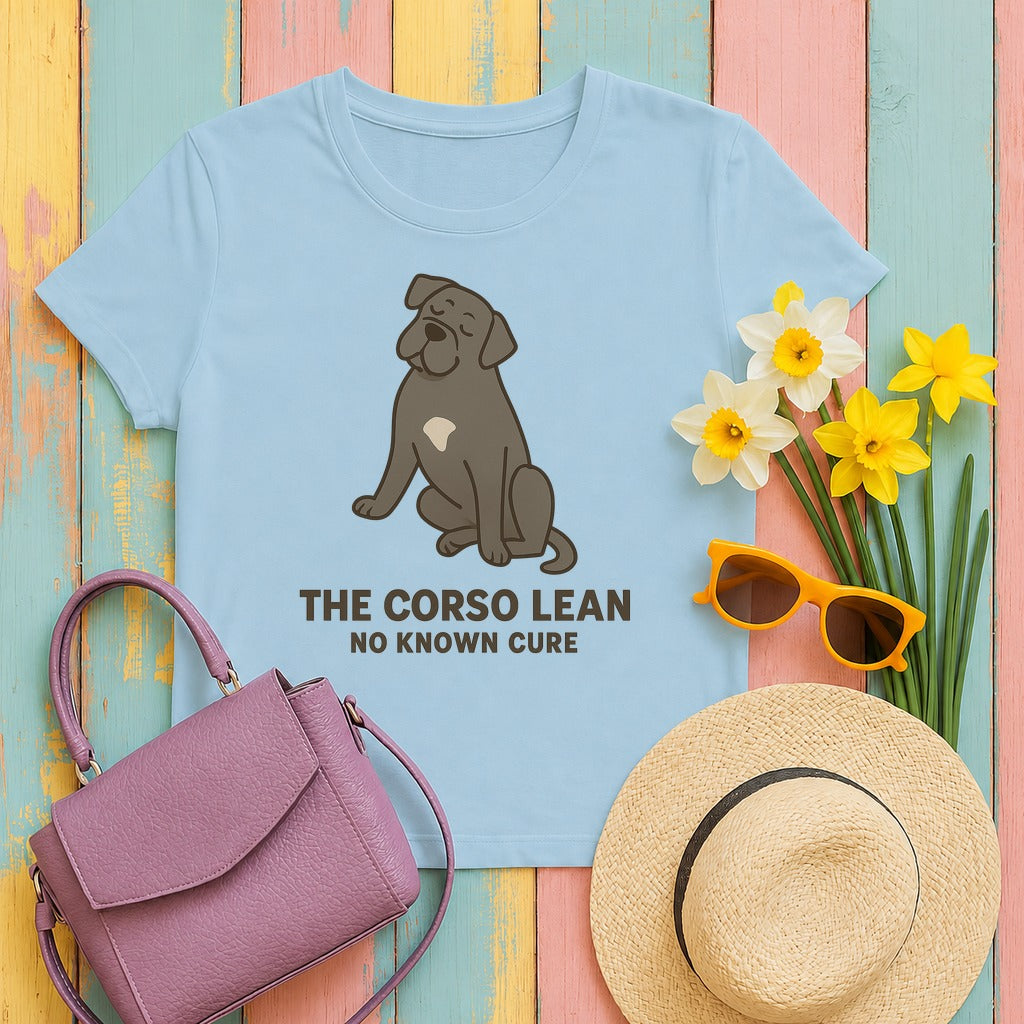 Cane Corso The Corso Lean Tee in Light Blue