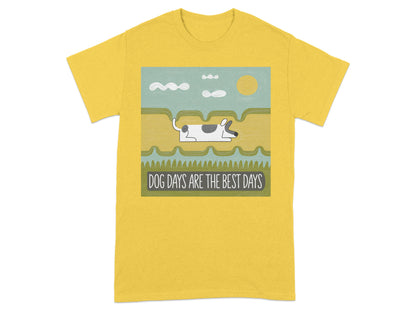 Dog Days Are the Best Days Graphic Tee product type