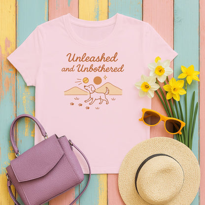 Unleashed and Unbothered Dog Relaxation Shirt product type
