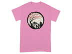 Serene Cherry Blossom and Moonlight Tee