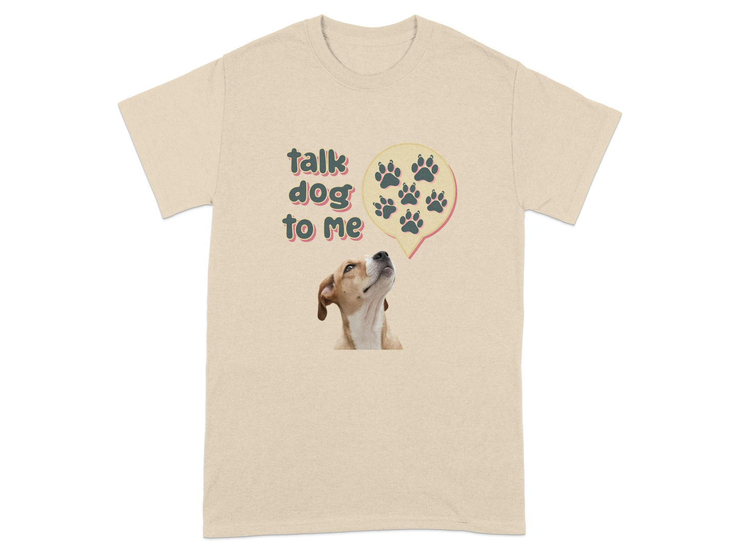 Talk Dog to Me Graphic Unisex Tee product type
