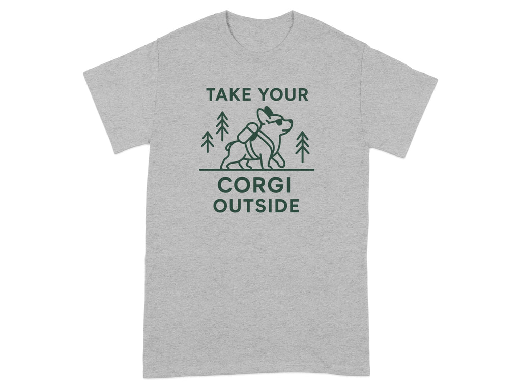 Take Your Corgi Outside Graphic T-shirt Product