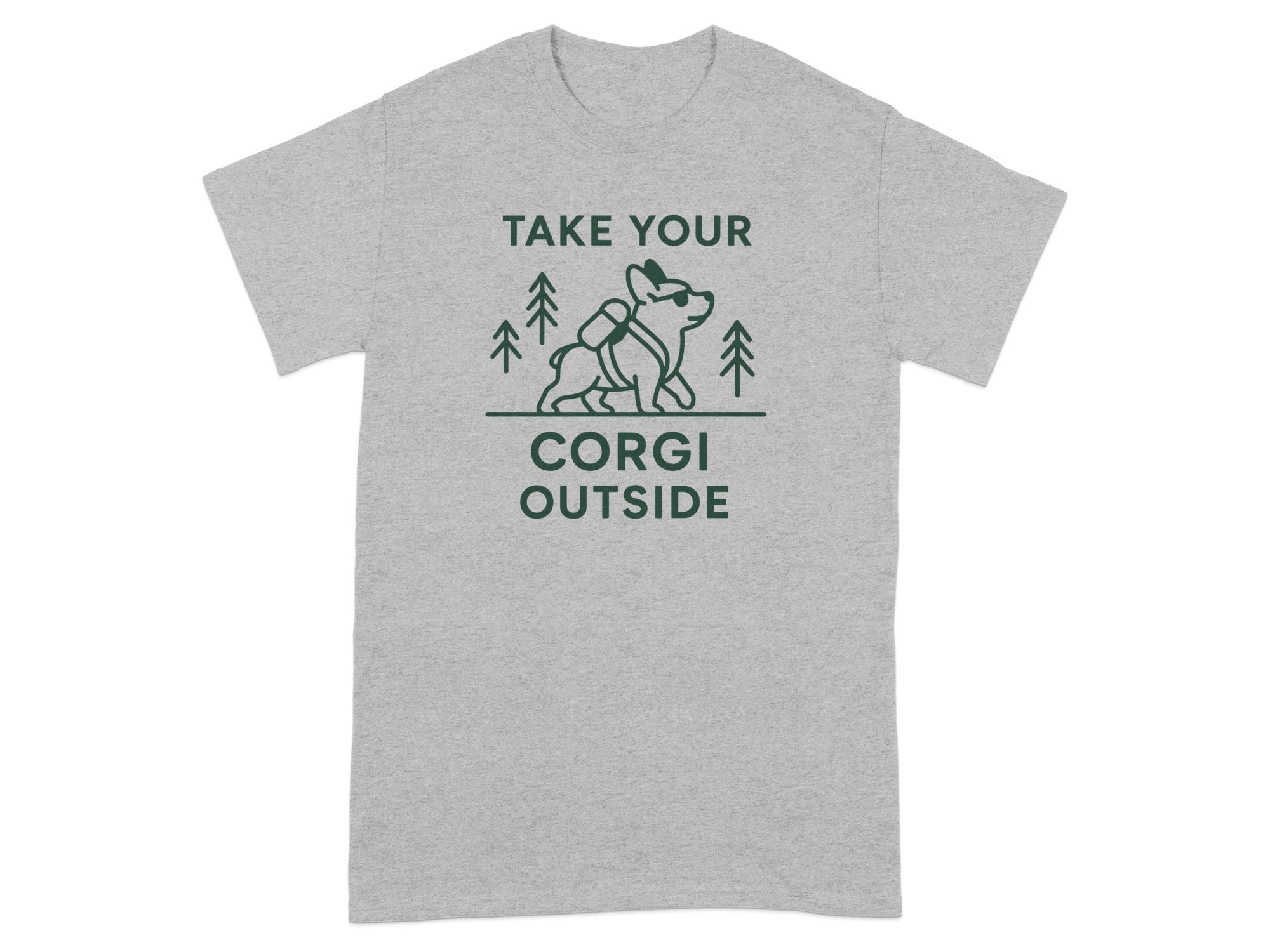 Take Your Corgi Outside Graphic T-shirt Product
