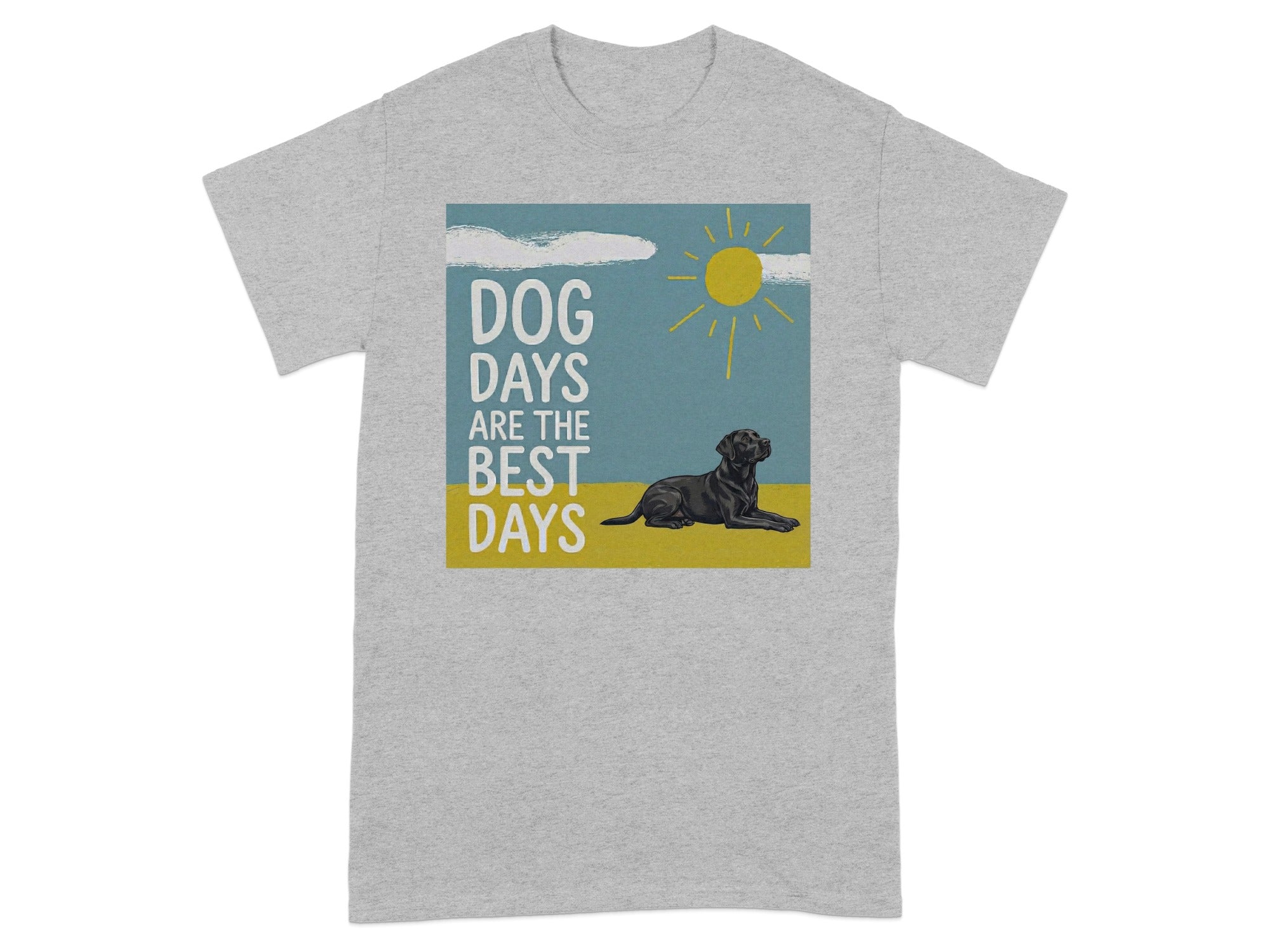 Dog Days Are The Best Days Graphic T-Shirt