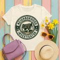 Neighborhood Sleuth Dog Graphic T-Shirt in Natural