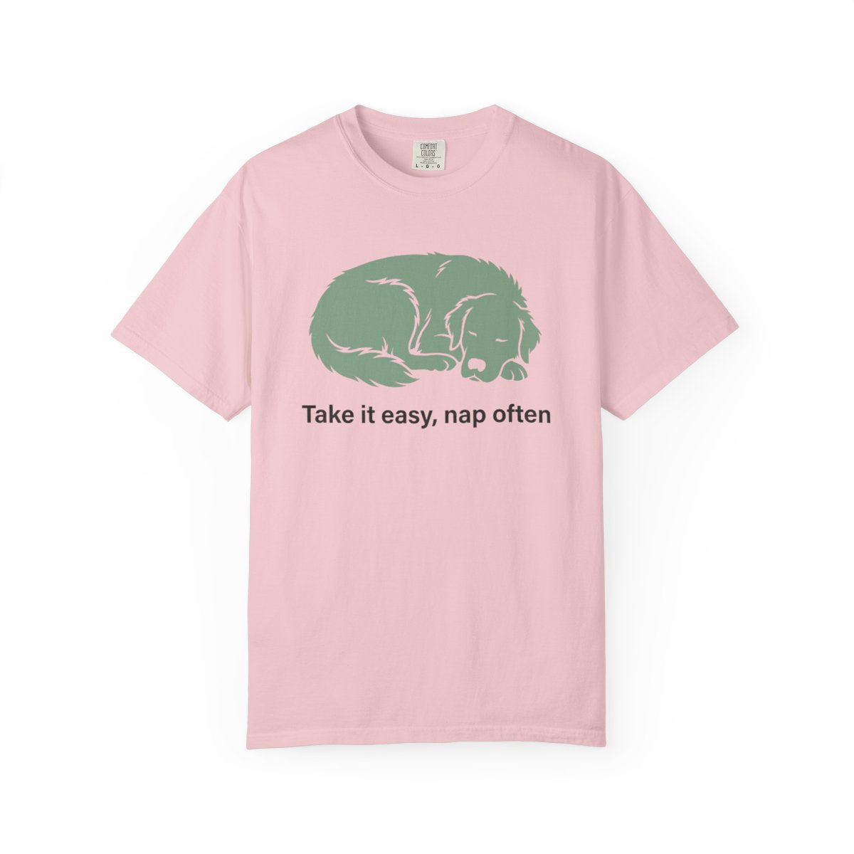 Take It Easy Nap Often Dog Lover T-Shirt