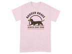 Badger Brave Since Day One Dachshund Graphic Tee