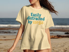 Easily distracted by corgis unisex t-shirt