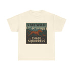 Chase Squirrels Vizsla t-shirt, Natural