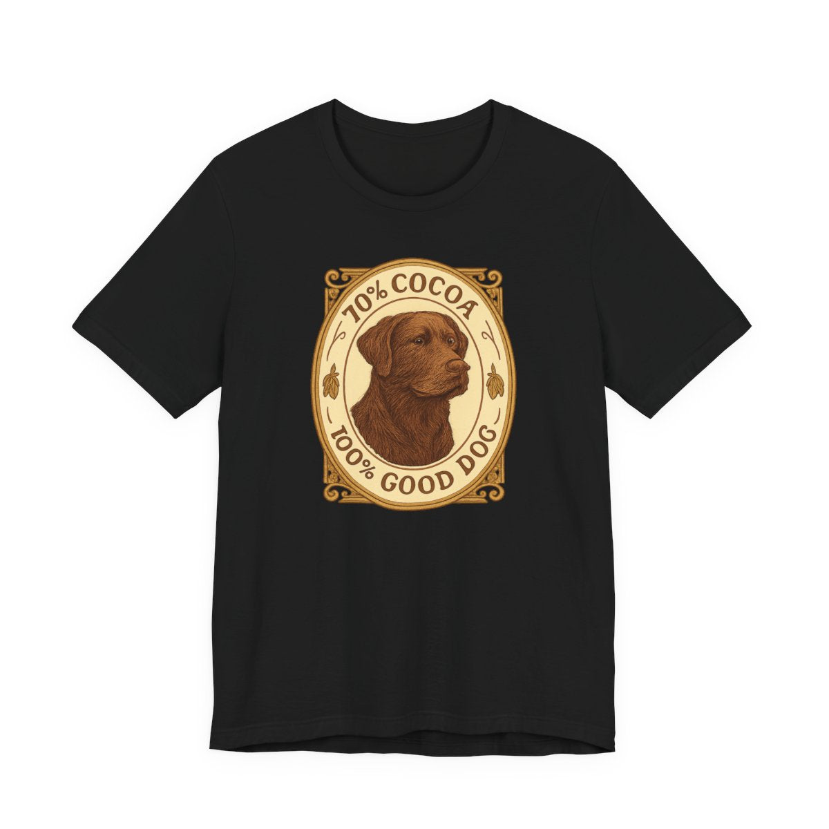 Chocolate Lab 70% Cocoa t-shirt, view 3
