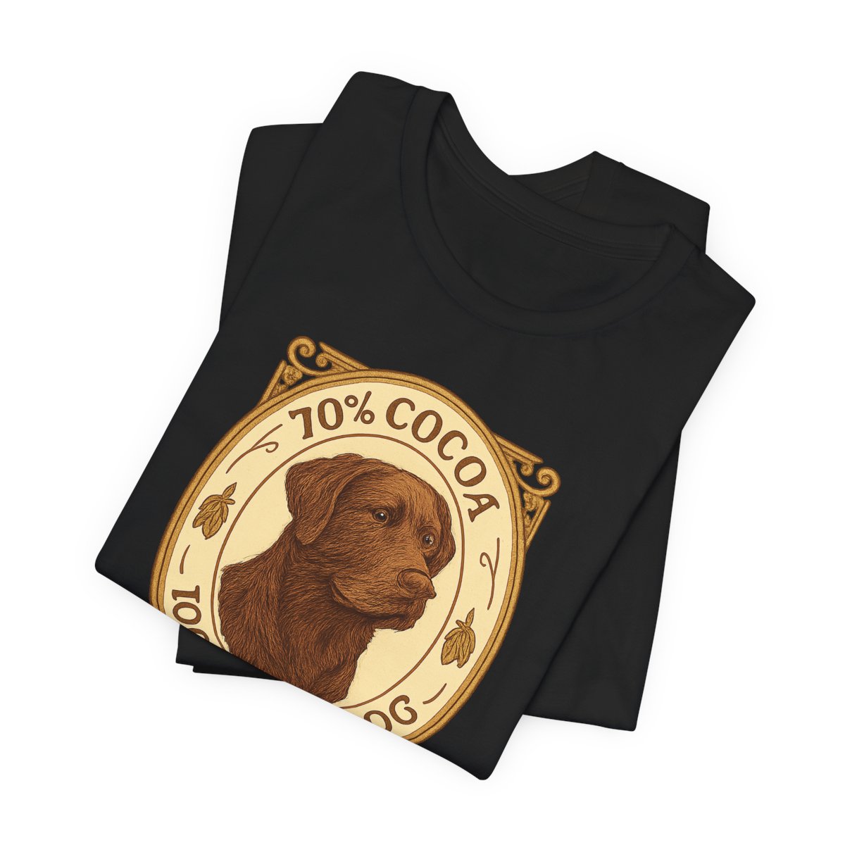 Chocolate Lab 70% Cocoa t-shirt, view 2