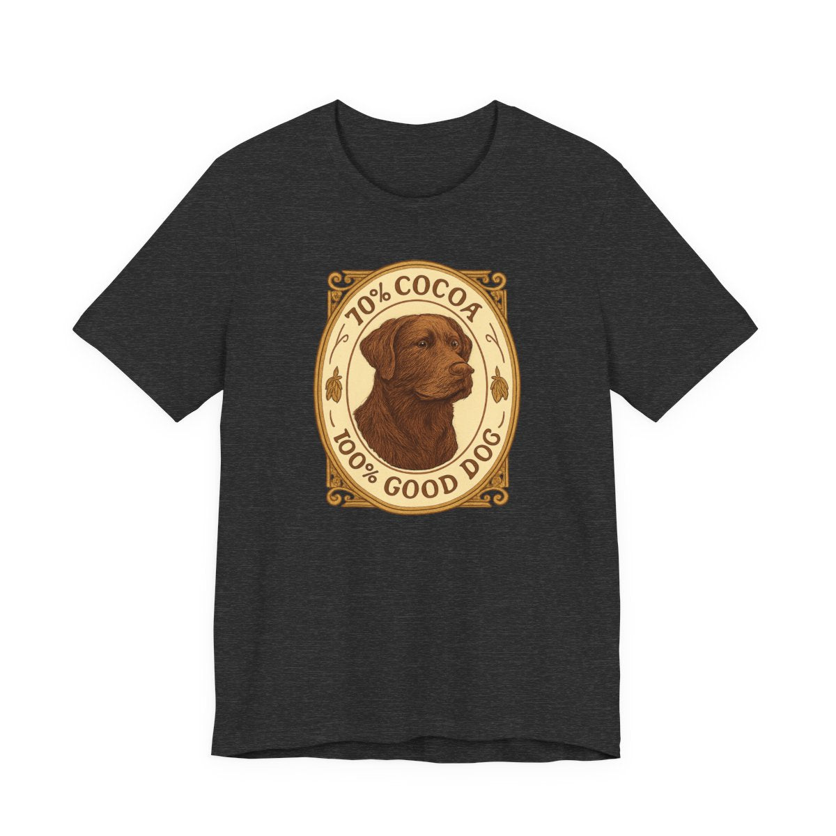 Chocolate Lab 70% Cocoa t-shirt, view 6