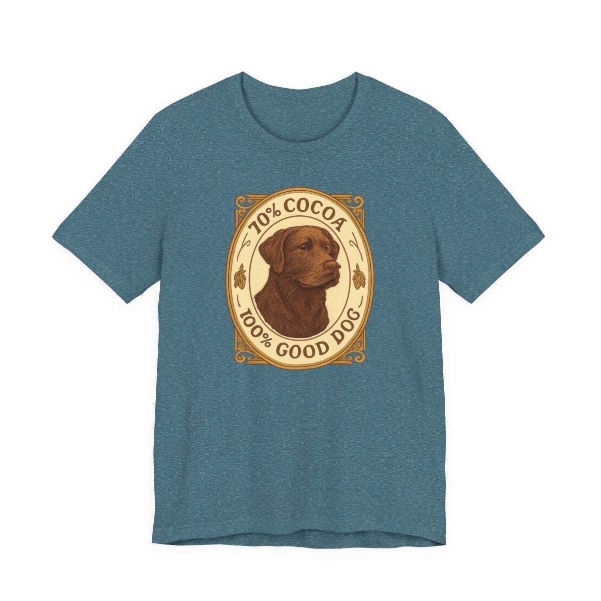 Chocolate Lab 70% Cocoa t-shirt, view 5