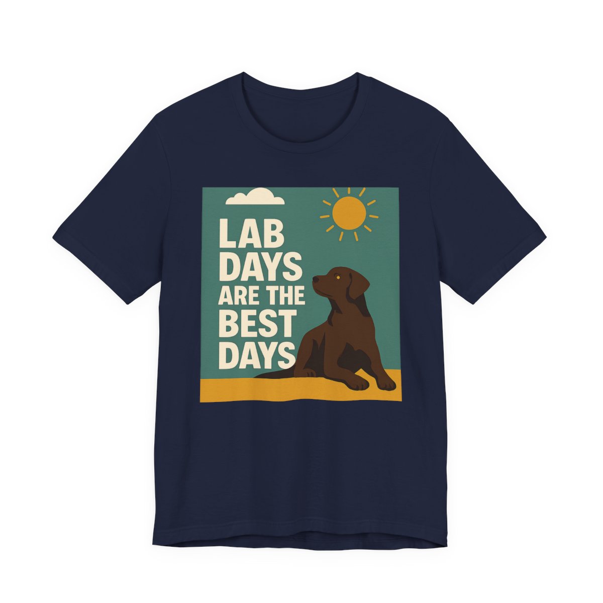 Chocolate Lab Days Are the Best Days t-shirt, view 7