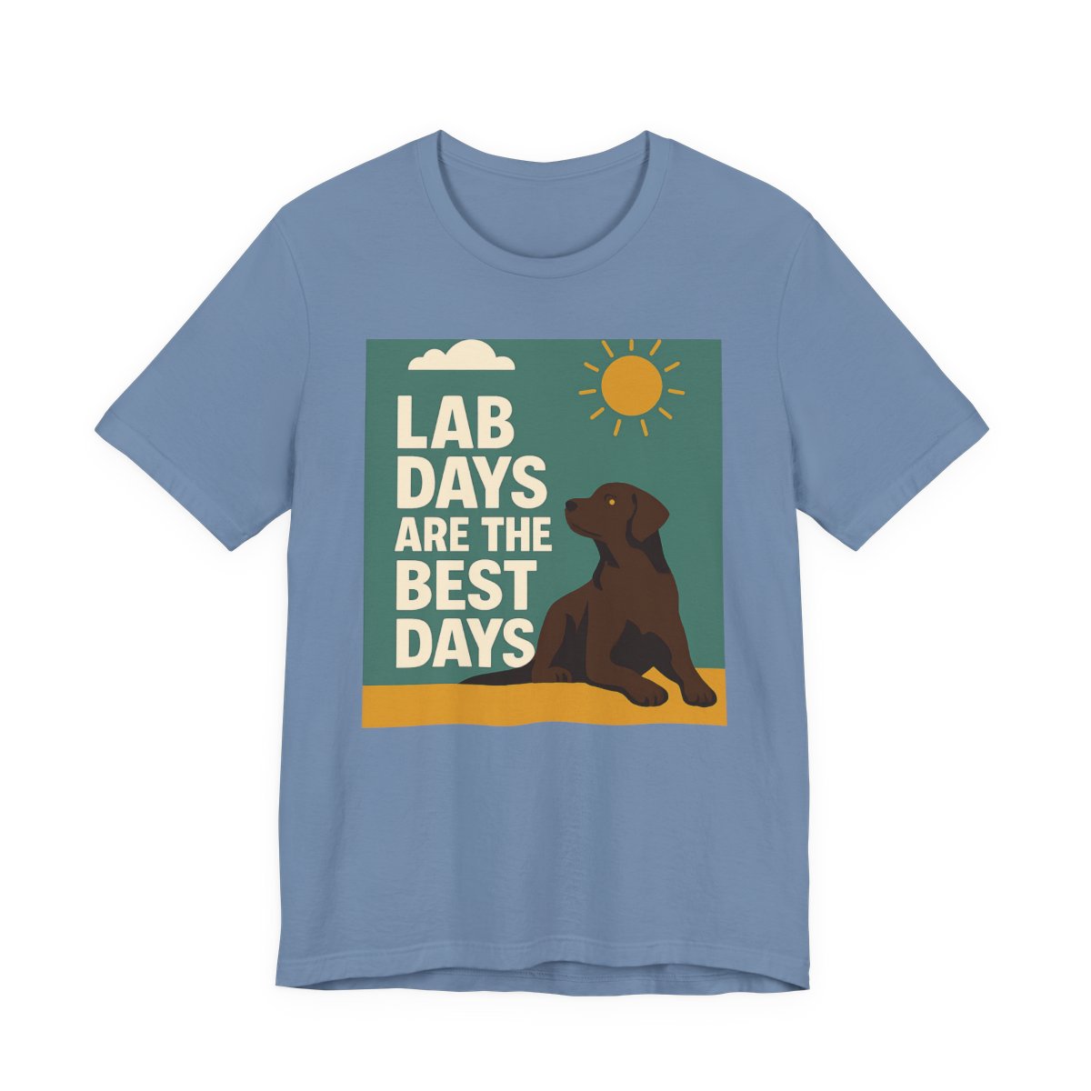 Chocolate Lab Days Are the Best Days t-shirt, view 4
