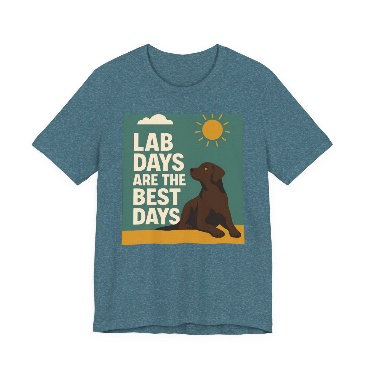 Chocolate Lab Days Are the Best Days t-shirt, view 5