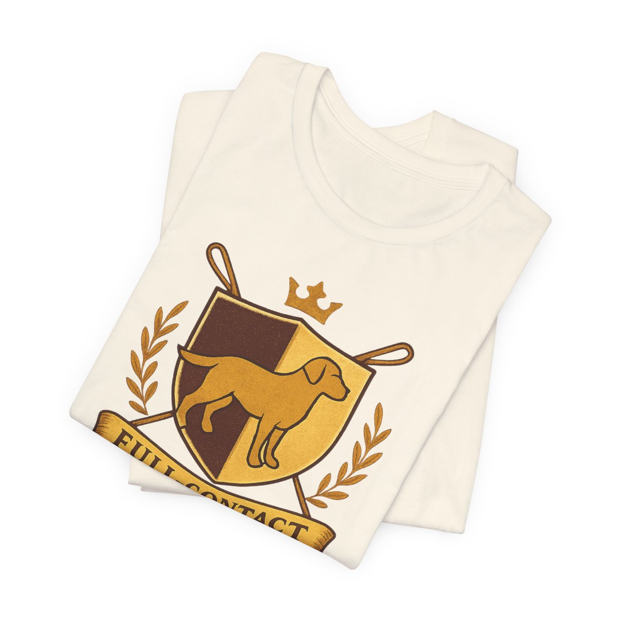 Chocolate Lab Full-Contact Affection t-shirt, view 2