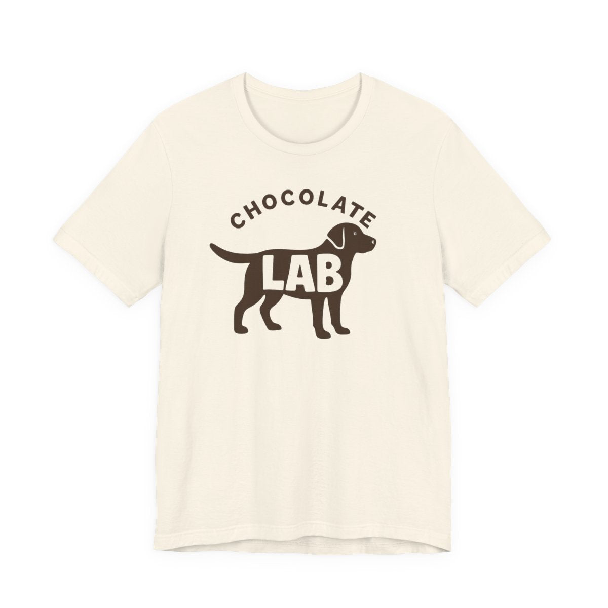 Chocolate Lab Silhouette t-shirt, view 3