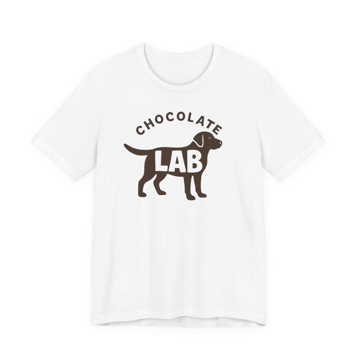 Chocolate Lab Silhouette t-shirt, view 4