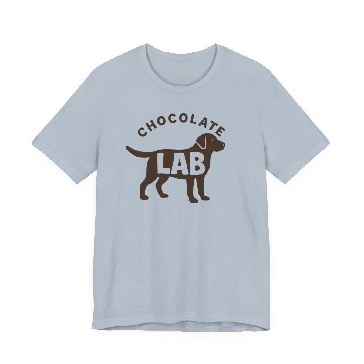 Chocolate Lab Silhouette t-shirt, view 6