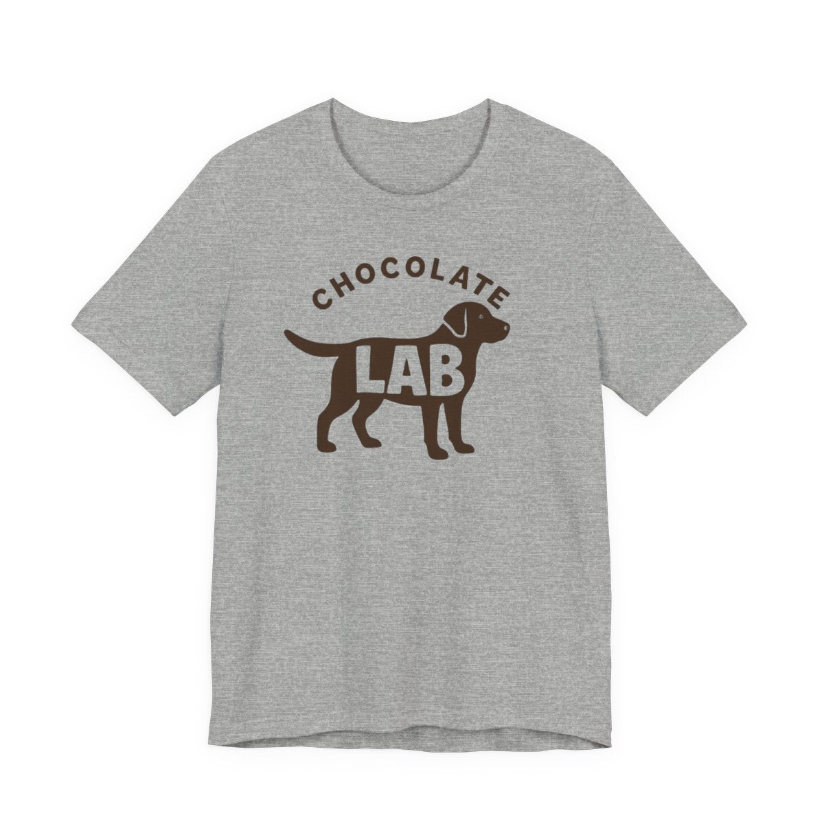 Chocolate Lab Silhouette t-shirt, view 7