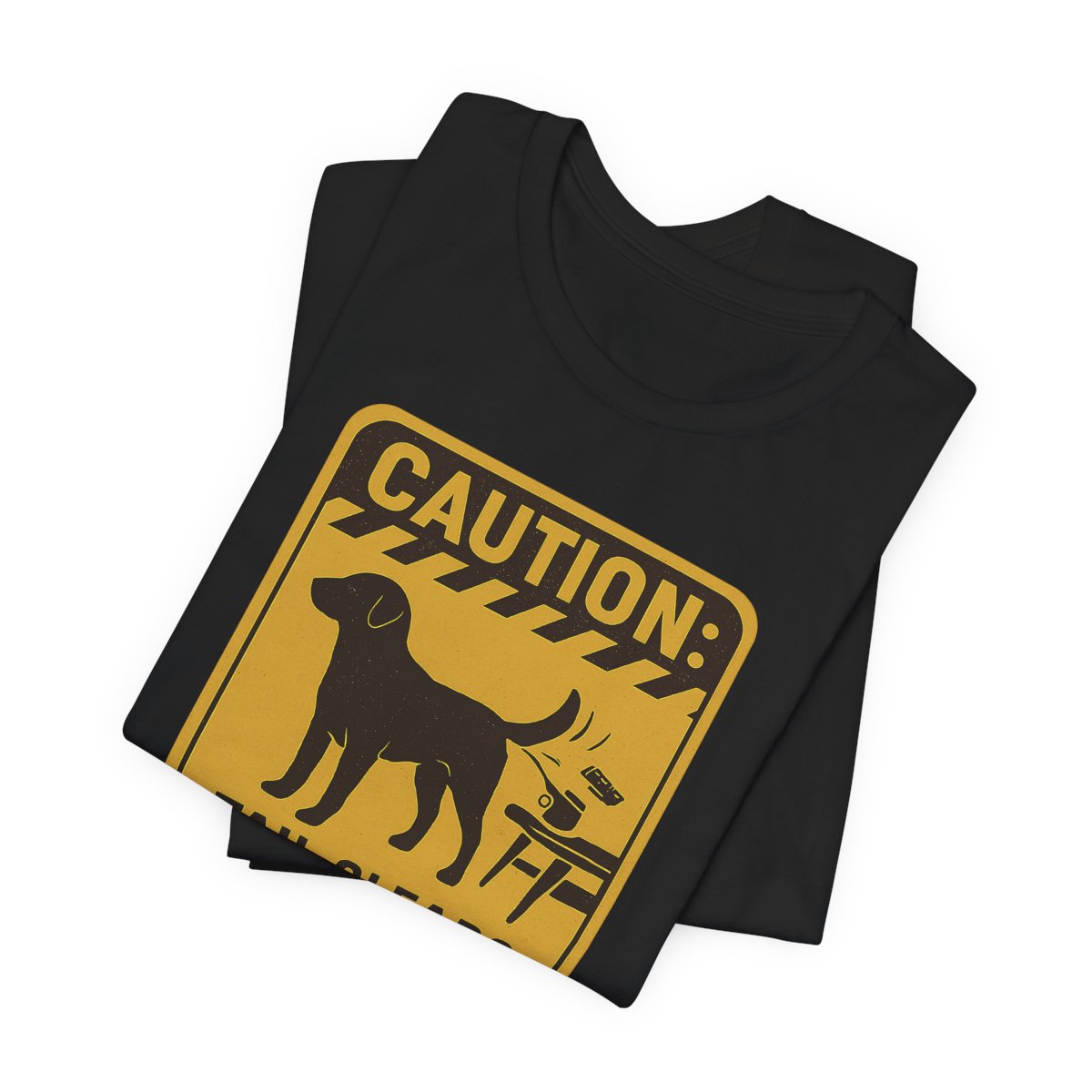Chocolate Lab Tail Clears Coffee Tables t-shirt, view 2