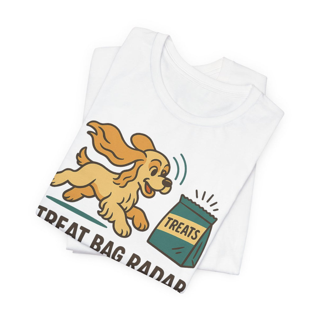 Cocker Treat Bag Radar t-shirt, view 3