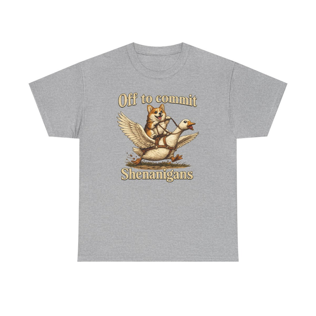 Corgi & Goose Shenanigans Graphic T-Shirt