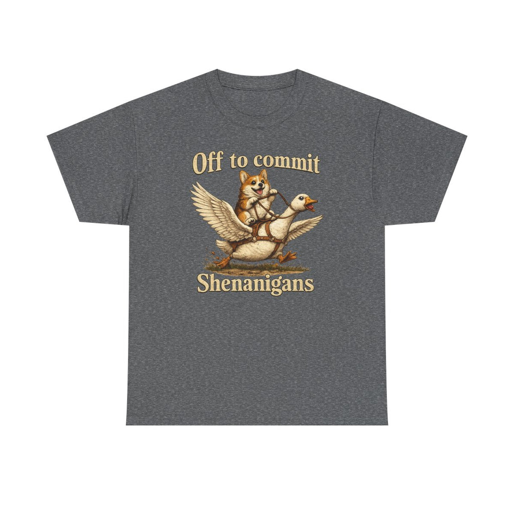 Corgi & Goose Shenanigans Graphic T-Shirt