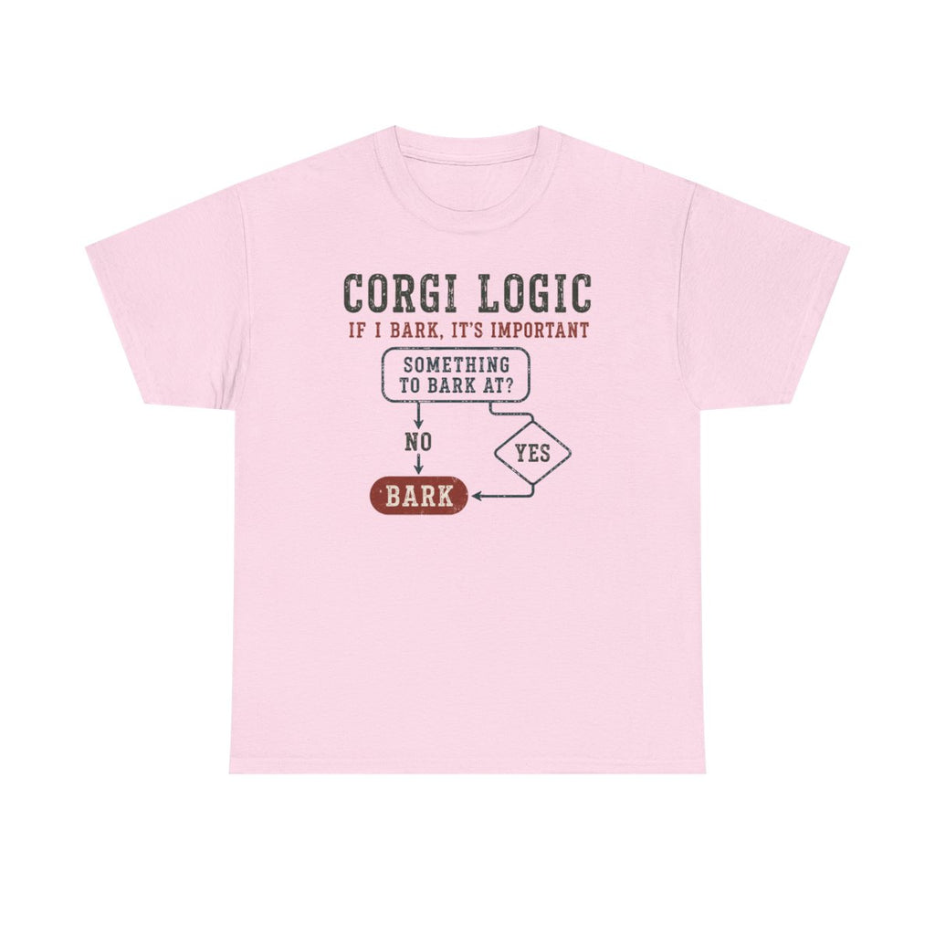 Corgi Logic Flowchart T-Shirt