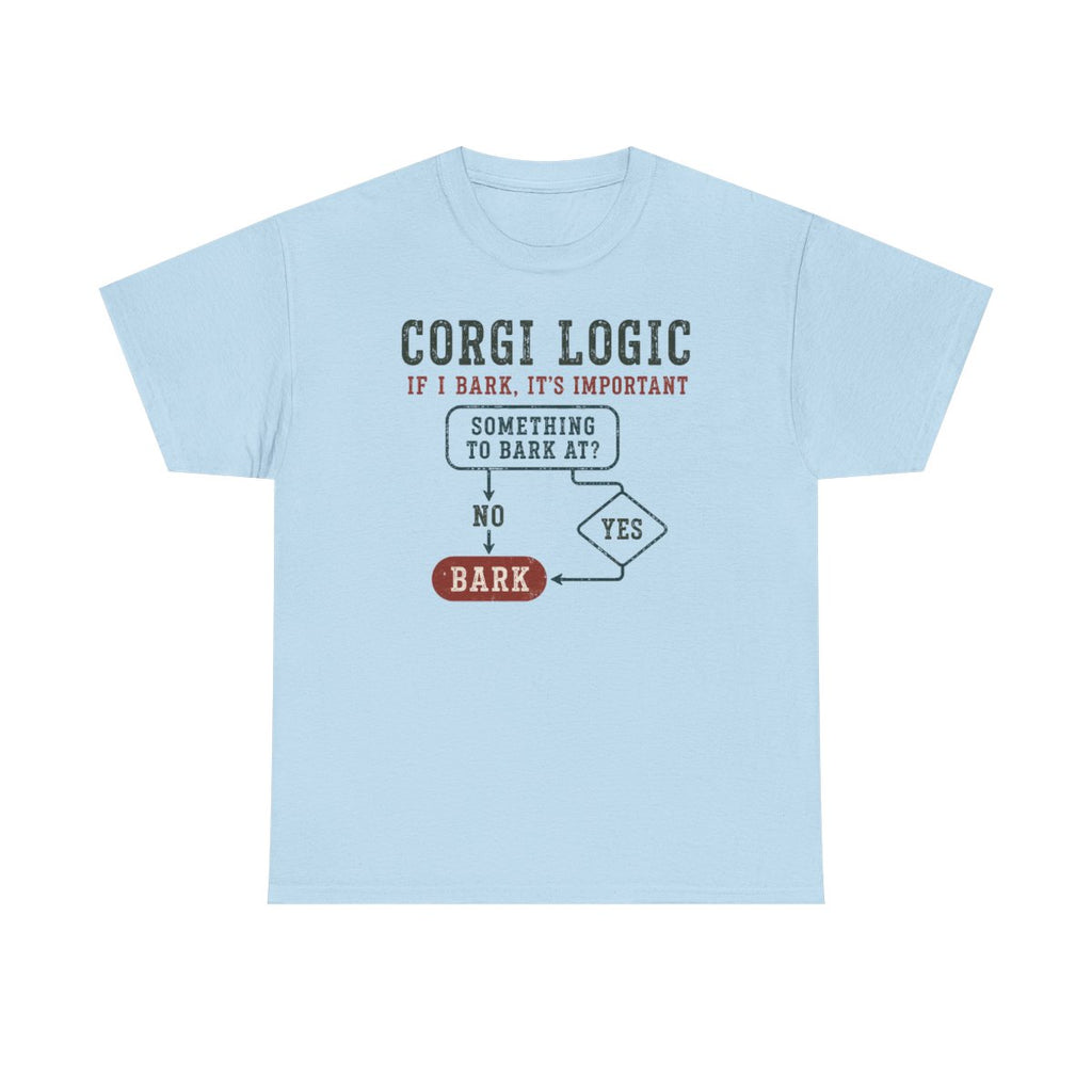 Corgi Logic Flowchart T-Shirt