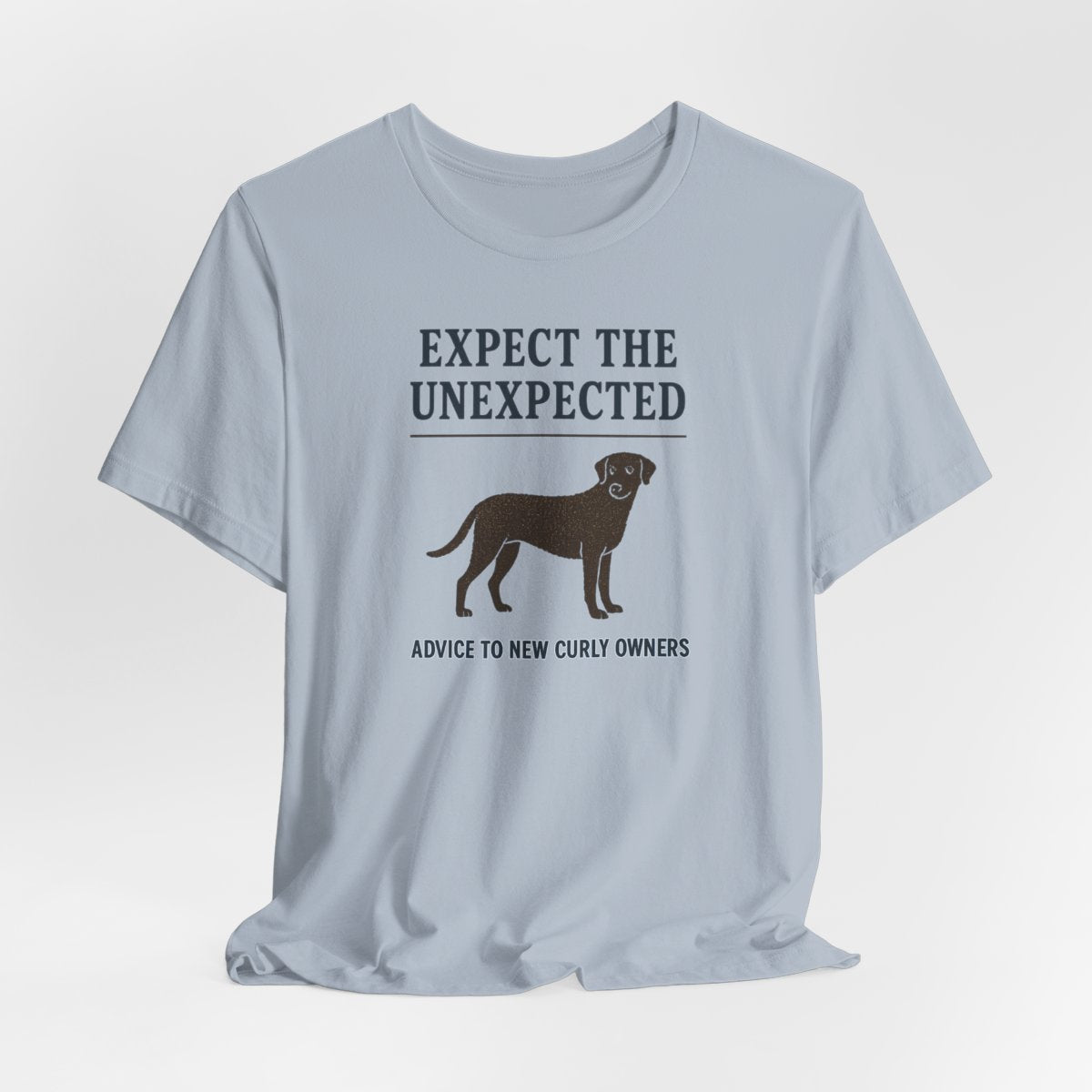 Curly-Coated Retriever Expect The Unexpected t-shirt, view 7